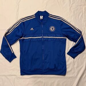 Adidas Royal Blue Chelsea Football Club Performance Warm-Up Jacket